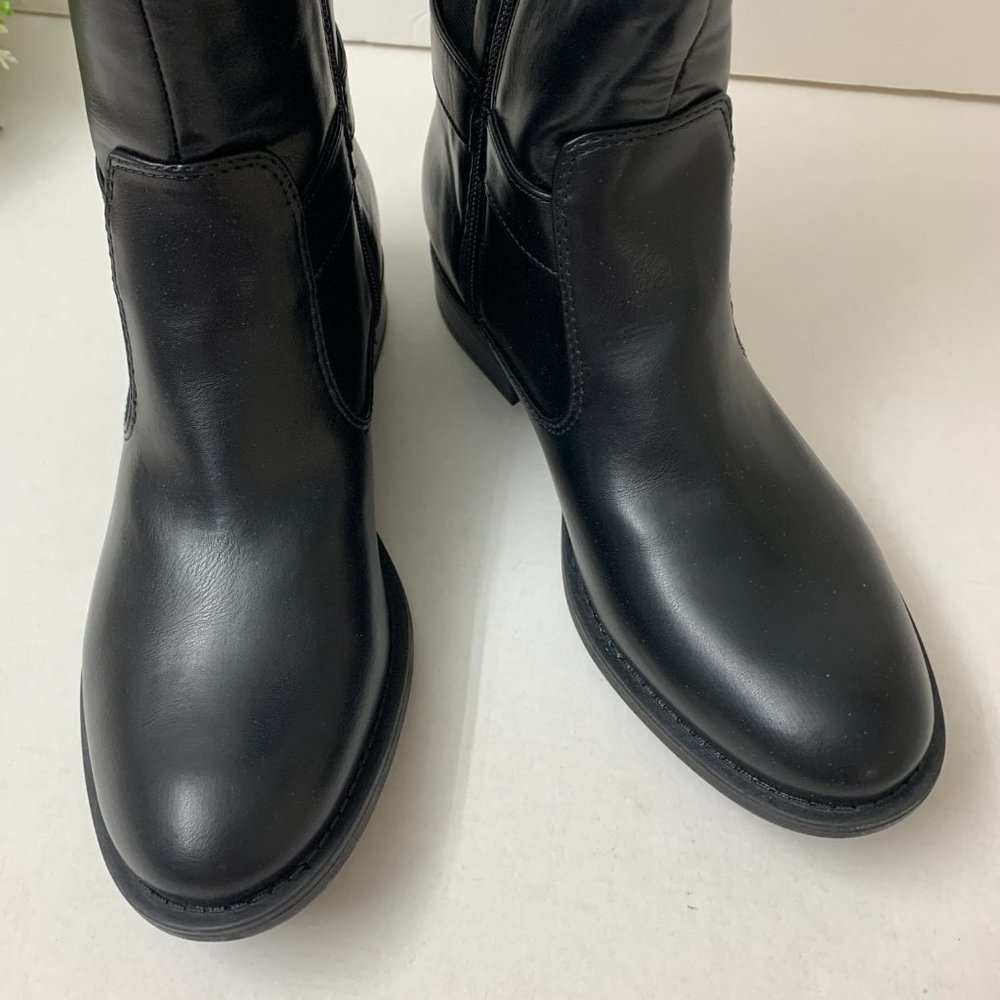 Tommy Hilfiger Suprem2 Tall Riding Boot Black - Picture 2 of 14